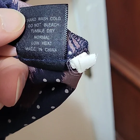 Anthropology Sunday In Brooklyn Floral Batwing Sleeve Top - Brown And Navy Small - Picture 10 of 12